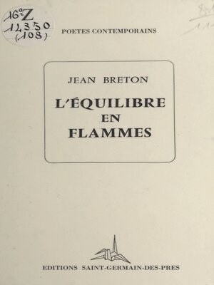 cover image of L'équilibre en flammes
